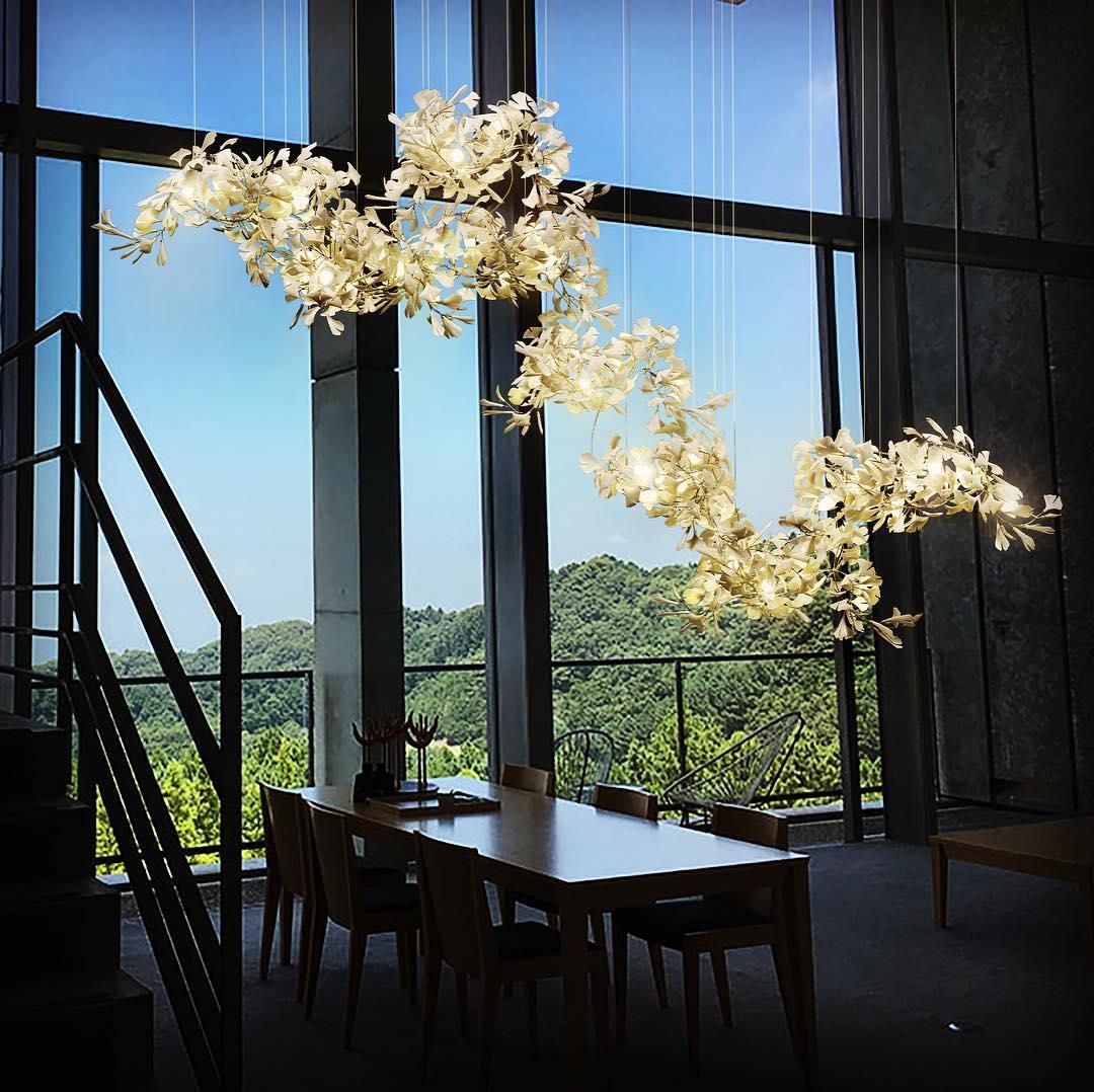 Gingko Chandelier C