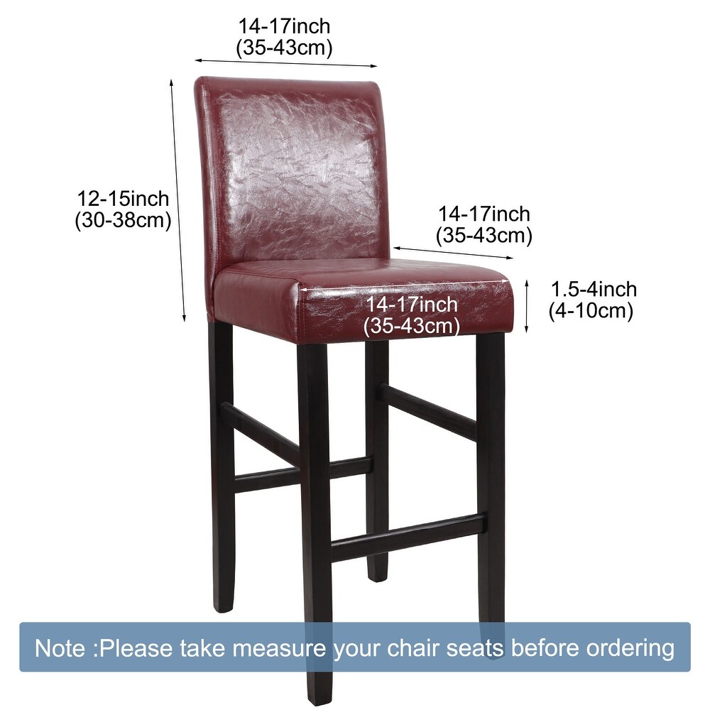 Stretch Bar Stool Covers for Counter Height Side Chair Covers