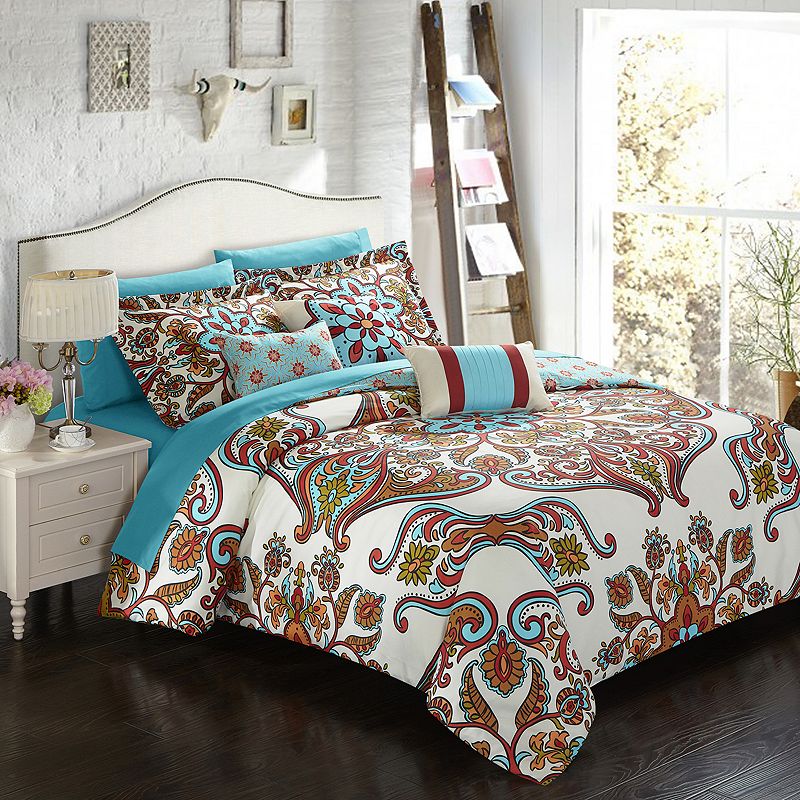 La Harpe 10-piece Comforter Bedding Set