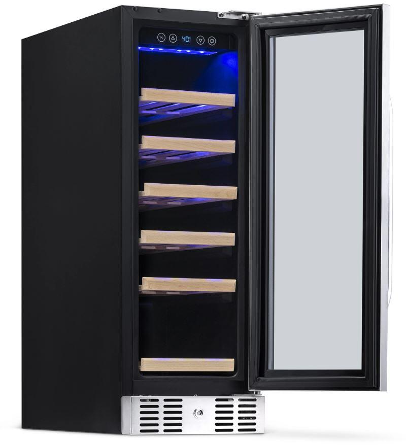 NewAir AWR190SB 12 Inch Stainless Steel Wine Cooler