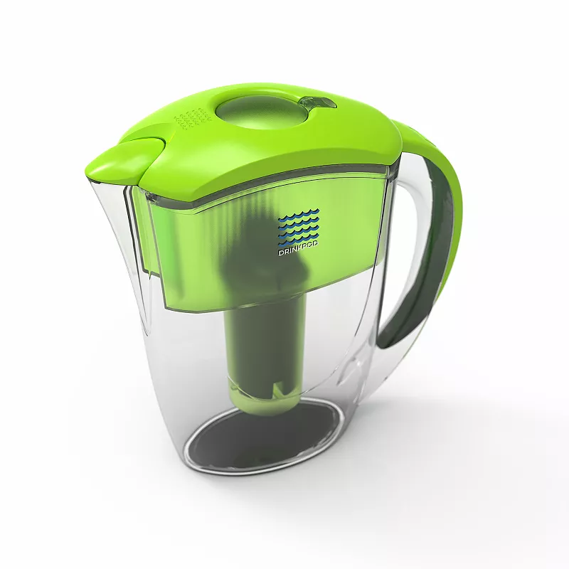 Drinkpod  Alkaline Water Pitcher 2.5L Capacity Includes 6 X Alkaline Filters