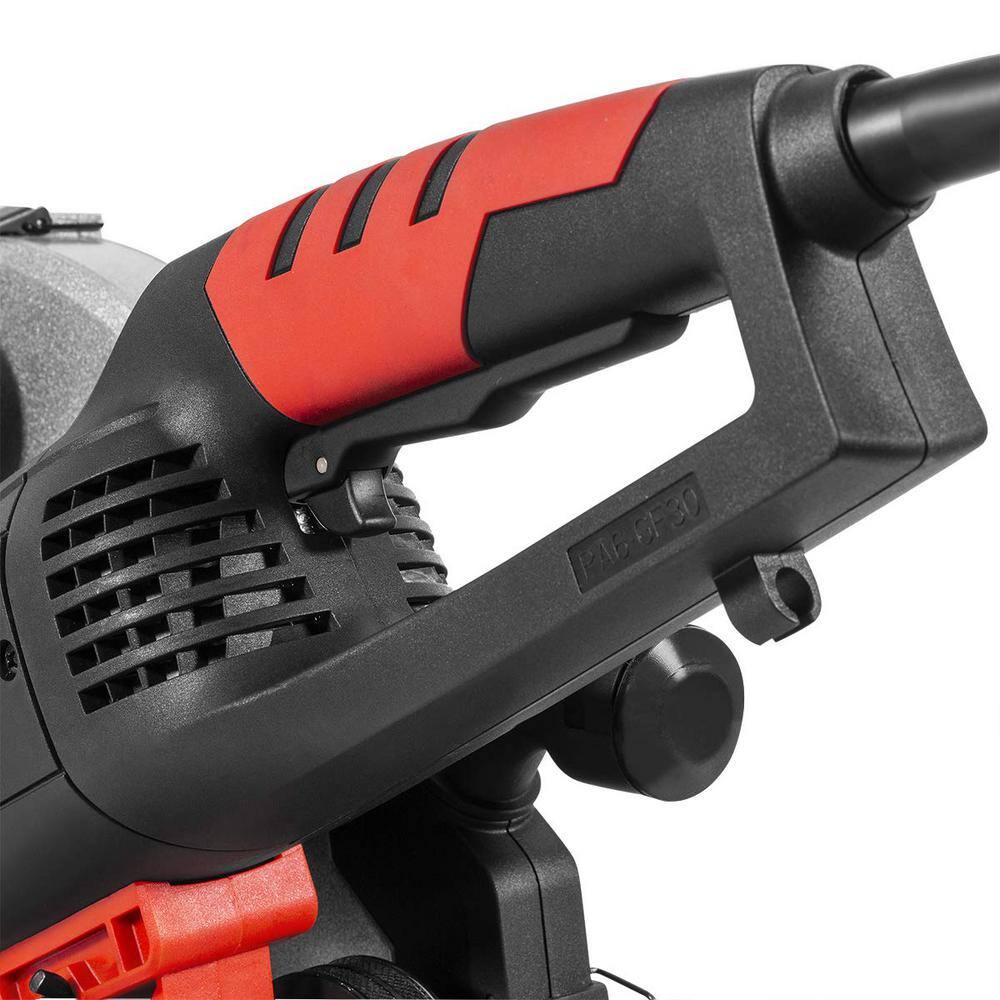 XtremepowerUS 14 in. 15 Amp Corded Industrial Cutter WetDry Circular Saw with Guide Roller and Depth Adjustment 50118-H1