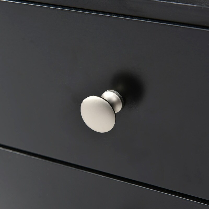 Nightstand with USB Charging Ports and LED Lights End Table with 2 Drawers and Shelf
