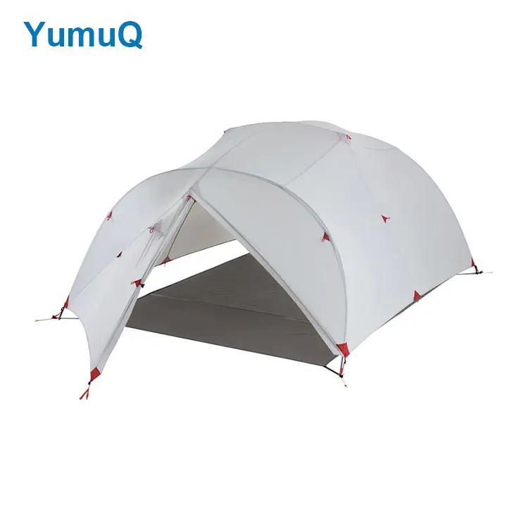 YumuQ 2 3 4 Person 4 Season Lightweight Full automatic Camping Ultralight Double Backpacking Winter Tent