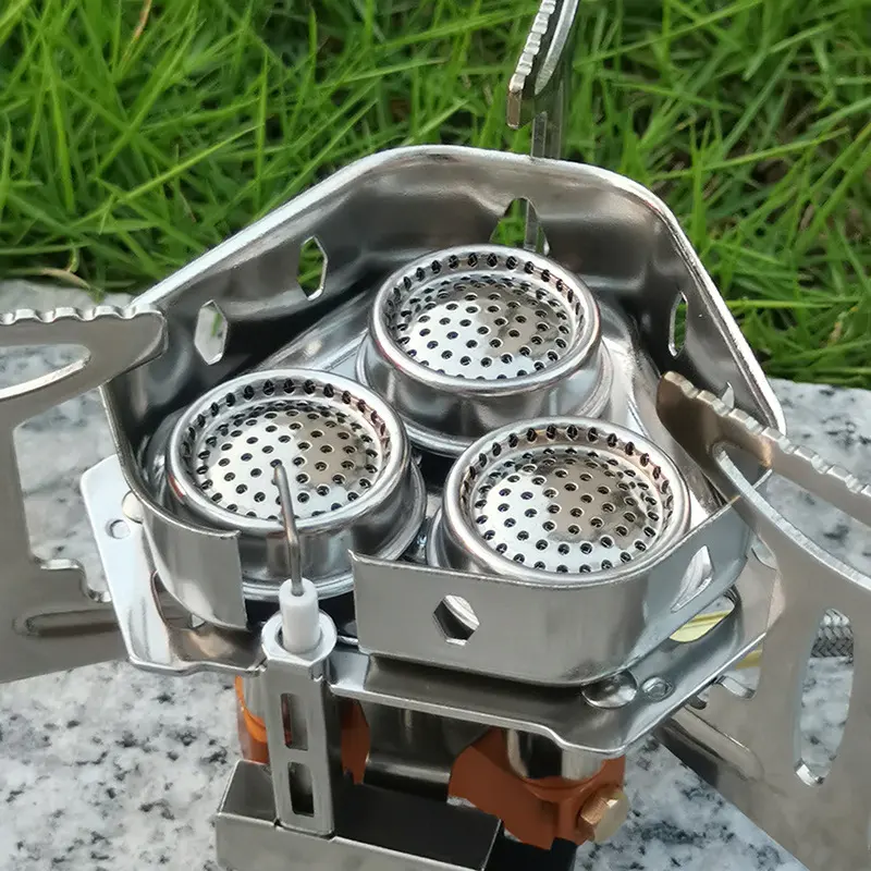 Easy carry Outdoors Camping Kitchen Mini Camping Gas Stove Portable Gas Stove For Camping