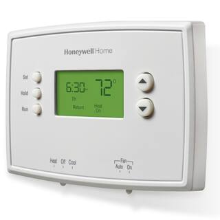 Honeywell Home 5-2 Day Programmable Thermostat with Digital Backlit Display (3-Pack) RTH2300B383PK