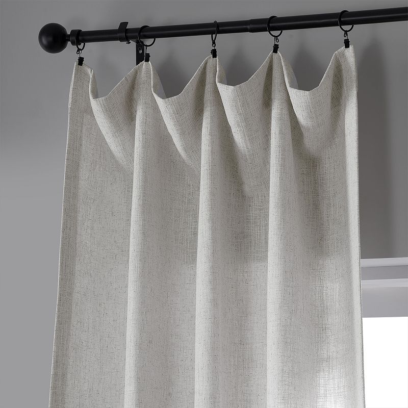 EFF Belgian Heavy Faux Linen Window Curtain