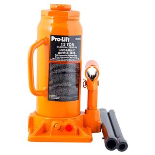 Pro-Lift 12-Ton Hydraulic Bottle Jack with Pump Handle ‎PL1012