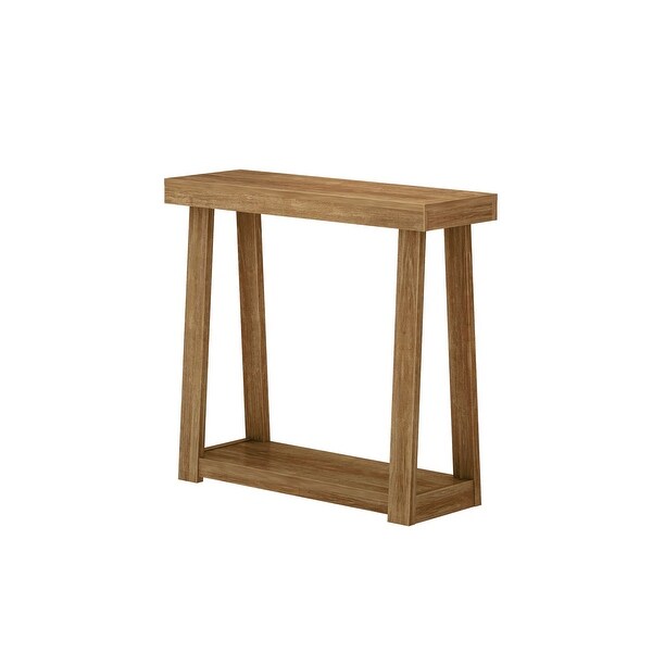 Plank and Beam Classic Console Table with Shelf - 36 inches - 36