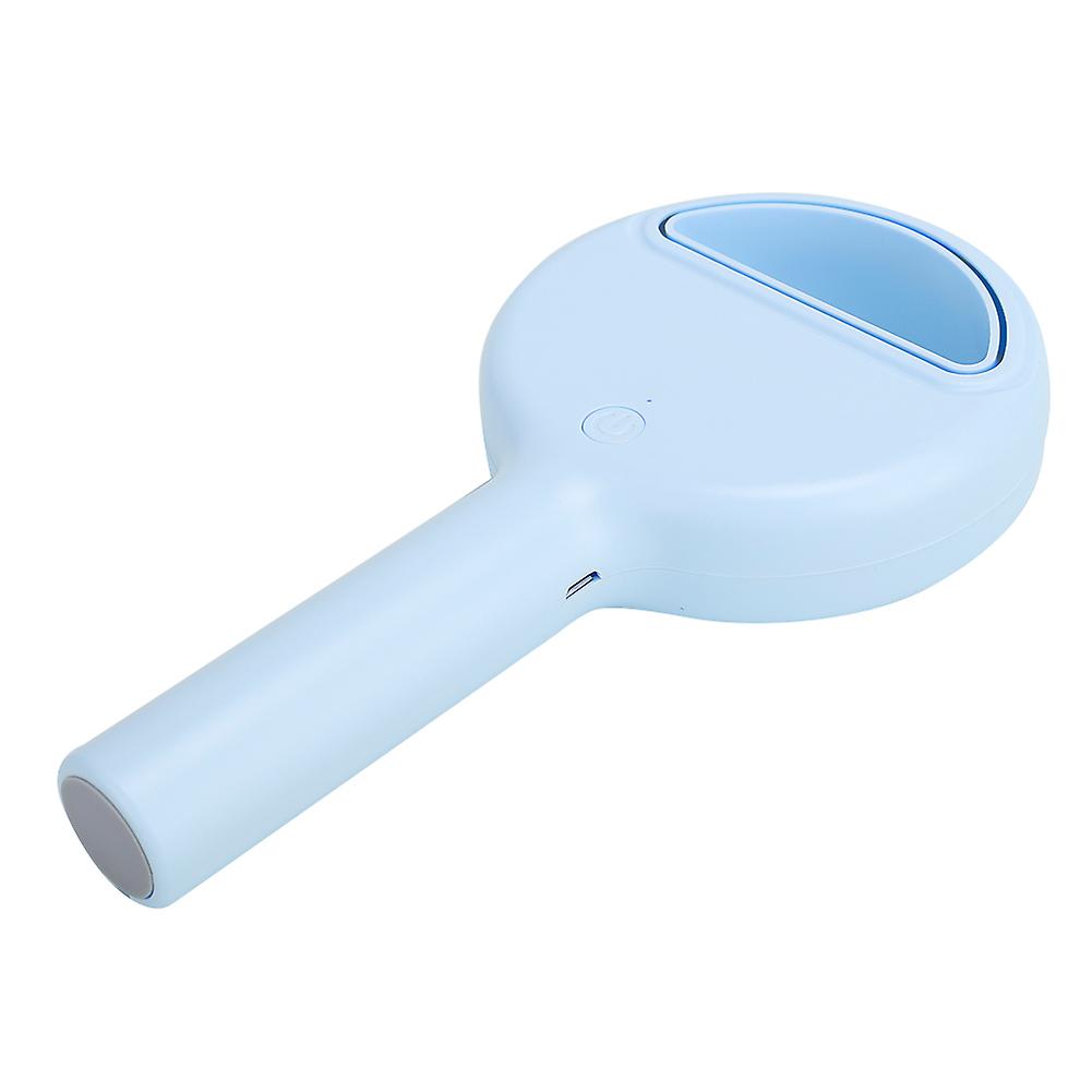 Handheld Charging Small Fan Leafless Usb Mini Portable Desktop Bedside Universal T9blue