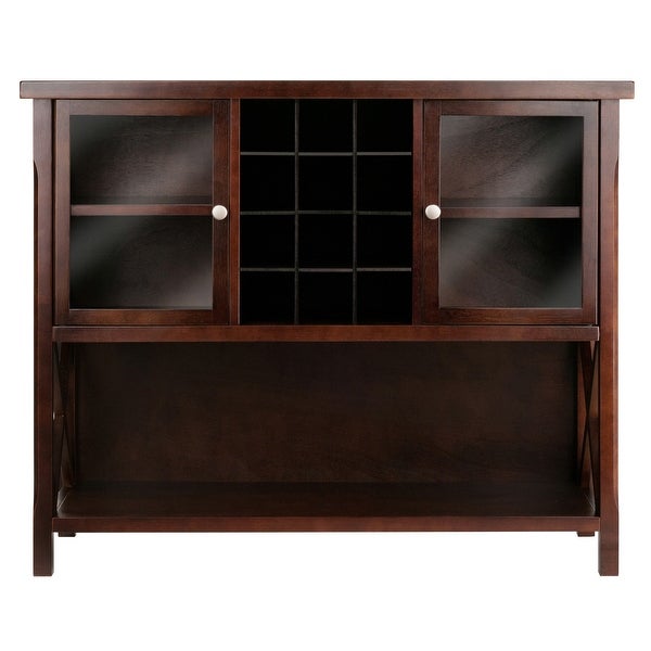 Xola Buffet Cabinet， Cappuccino - 43.8