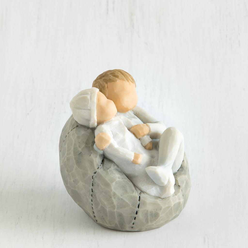 Willow Tree  My New Baby Figurine in Sky