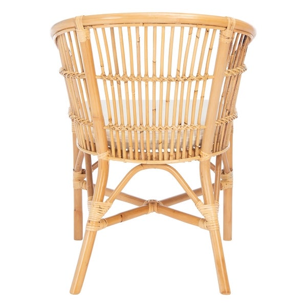 SAFAVIEH Olivia Natural Rattan Accent Chair - 22.6