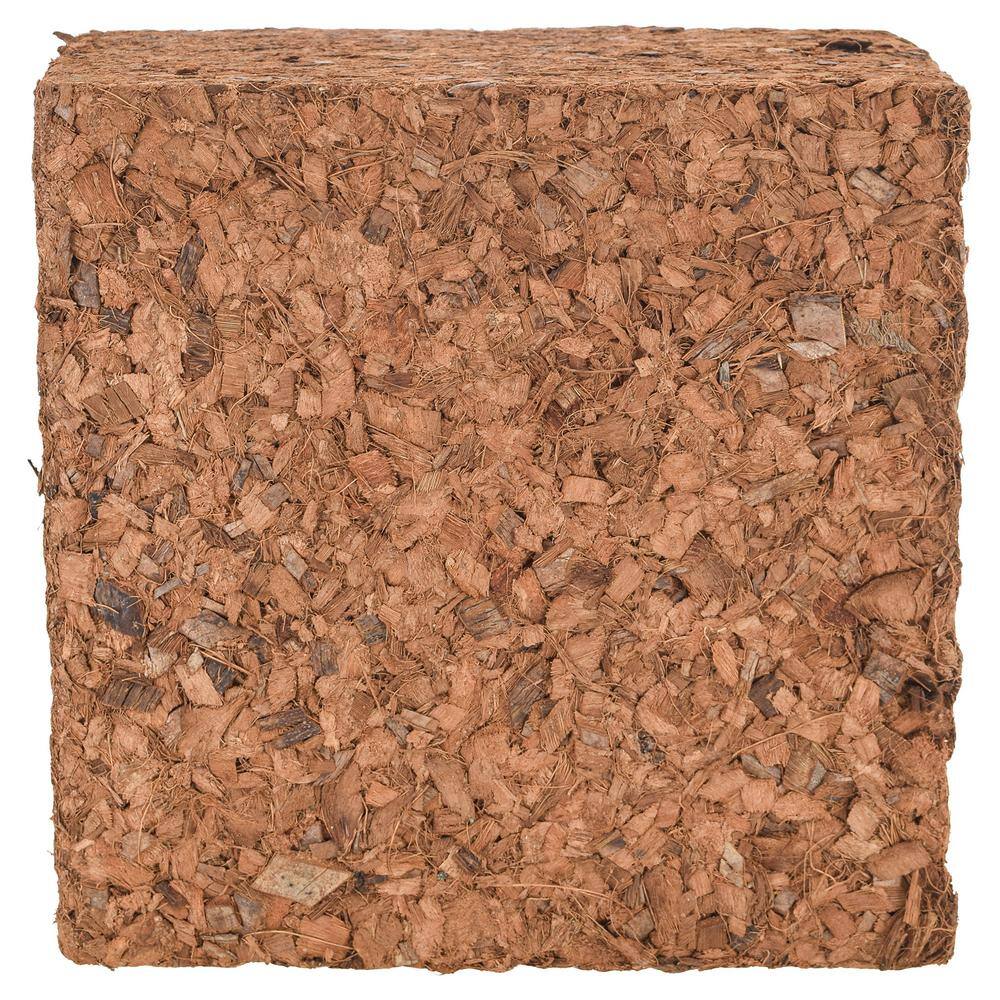 Arcadia Garden Products 10 Lbs. Organic Coconut Coir Chip Block Soilless Grow Media Soil Amendment SG02
