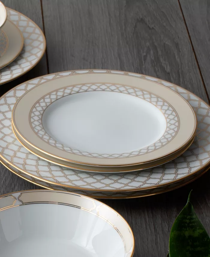 Noritake Eternal Palace Gold Set of 4 Salad Plates 8-1 4