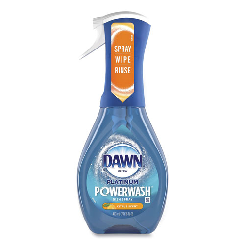 Procter and Gamble Dawn Platinum Powerwash Dish Spray | Citrus Scent， 16 oz Spray Bottle | PGC40657