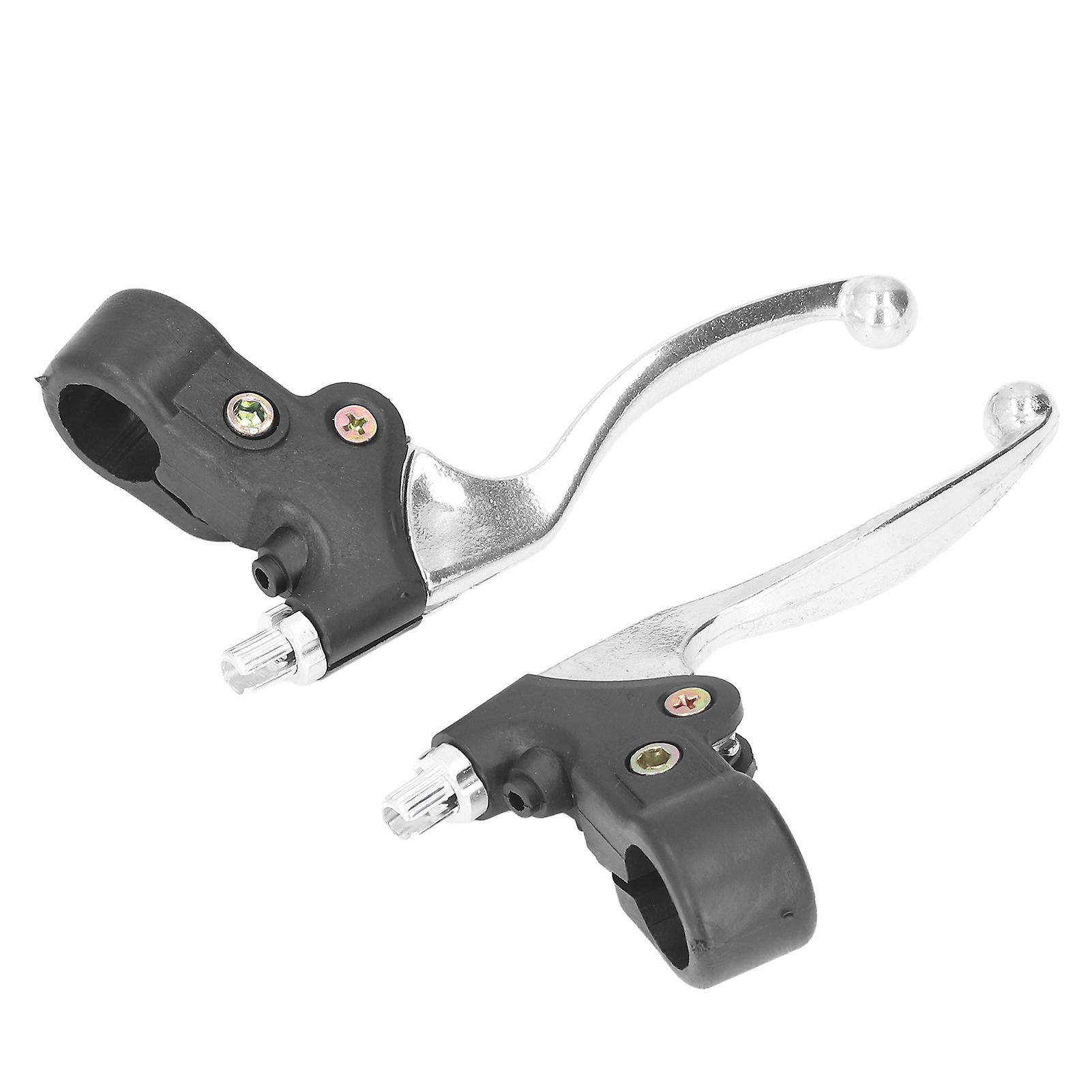 2pcs Brake Handle Lever 22mm Left Right Aluminium Alloy For 47cc 49cc Mini Pocket Dirt Bike Atv