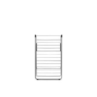 Brabantia 82 ft. (25 m) W x 70.9 in. x 35.58 in. H HangOn Garment Drying Rack in Metallic Gray 403484