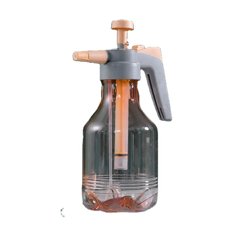 2L  Watering pump sprayer for garden Plants Manual handhold irrigation tools transparent bottle with portable handle