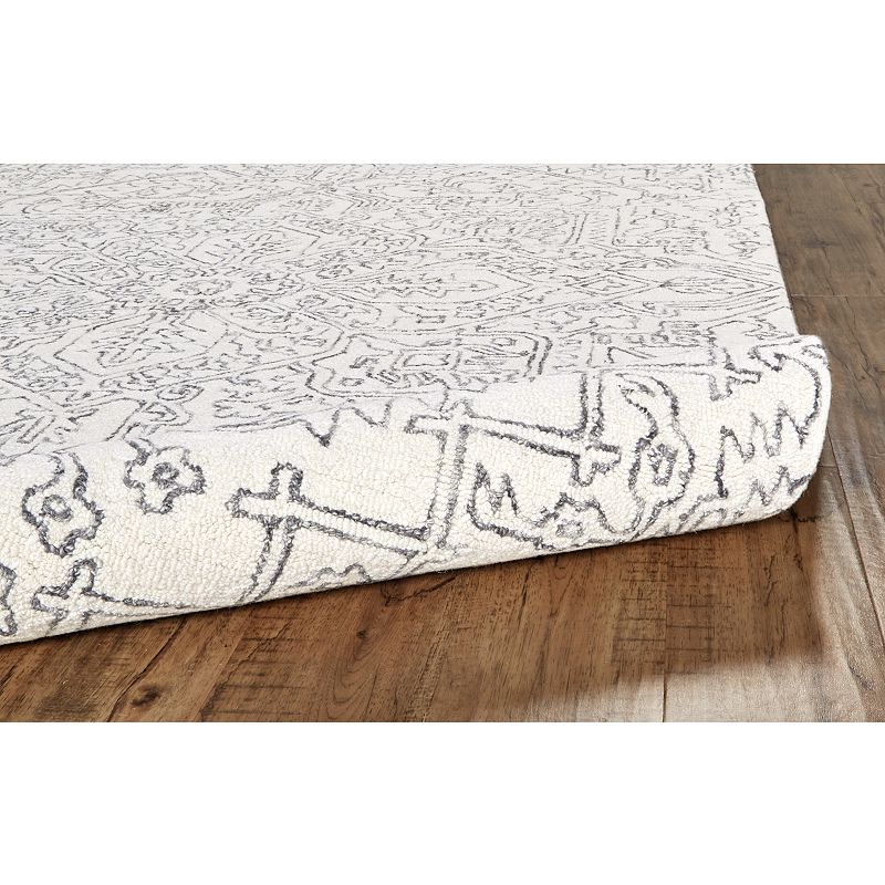 Weave and Wander Natal Beige Ornamental Area Rug