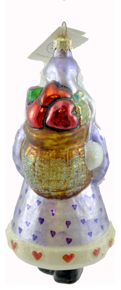 Christopher Radko CANDY SANTA Glass Ornament Christmas 983010   Christmas Ornaments   by Story Book Kids Inc  Houzz