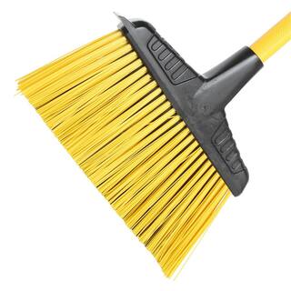 Quickie Jobsite Multi-Surface Fiberglass Handle Angle Broom 759