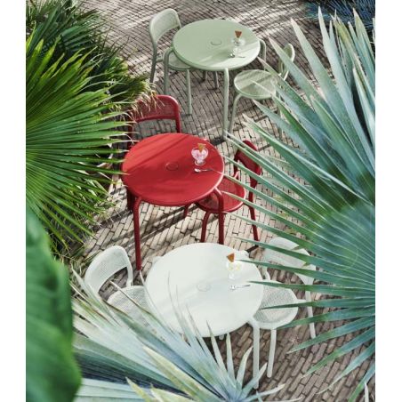 Chaise de jardin FATBOY Toni - Chaise extérieure moderne aluminium - GRIIN