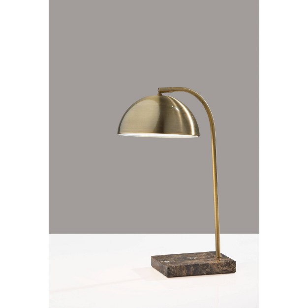 Paxton Desk Lamp Antique Brass Adesso