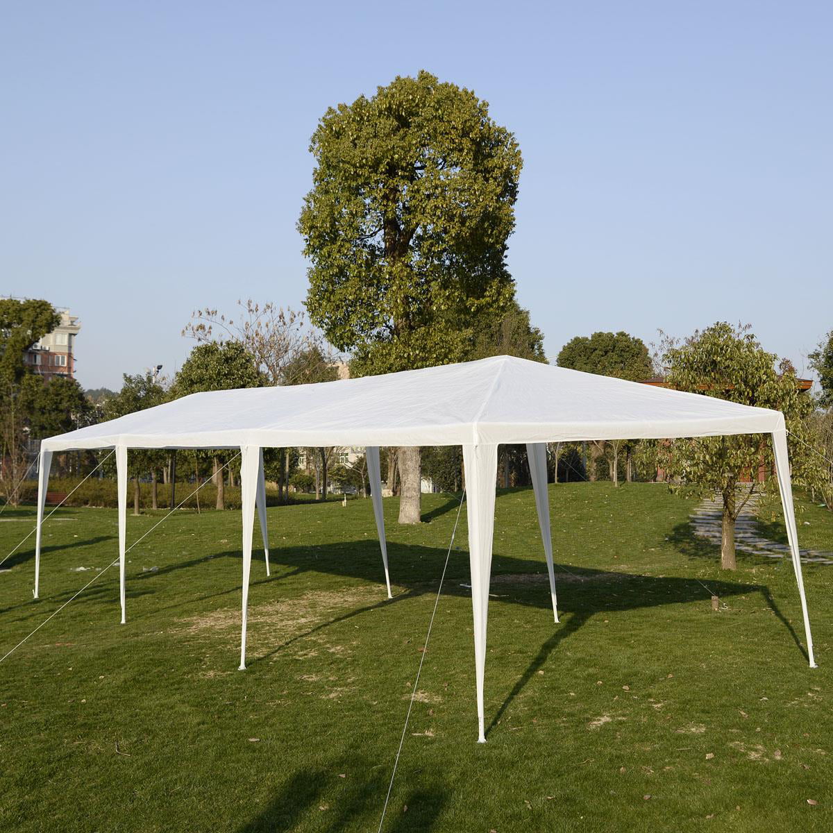 Ktaxon 10'x30' Party Wedding Outdoor Patio Tent Canopy with 8 Side Walls White