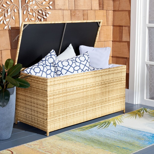 Oliveira Outdoor Cushion Deck Box Safavieh