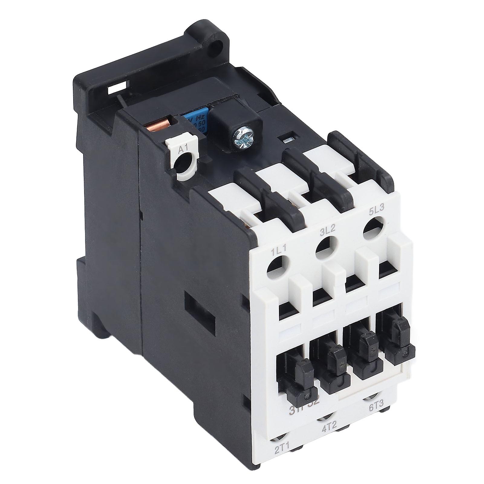 Ac Contactor Household Power Circuit Control Contactor Din Rail Mount 220v 50hz 16a 3tf32