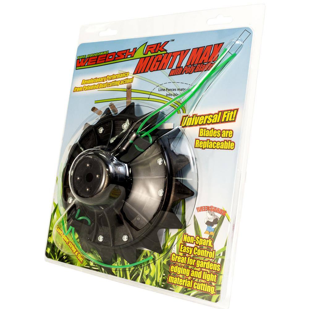 WeedShark Mighty Max 16 in. Hybrid brush and grass trimmer head WSMM