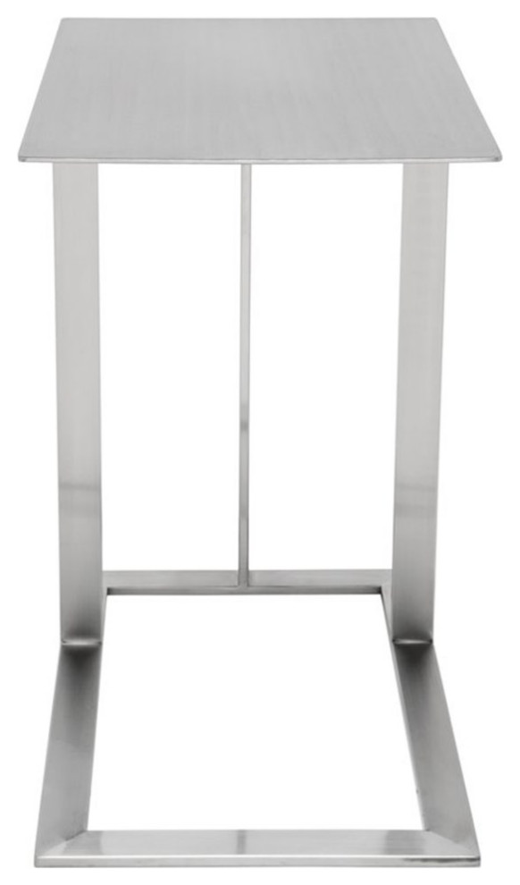 Home Square Celine Metal End Table in Silver Finish   Set of 2   Contemporary   Side Tables And End Tables   by Homesquare  Houzz