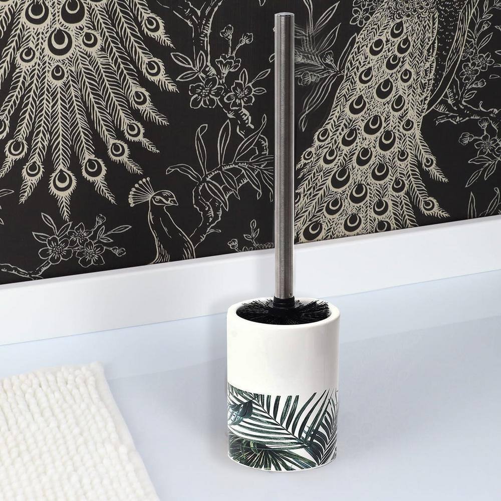 Tropical Collection Freestanding Toilet Bowl Brush and Holder 6677635