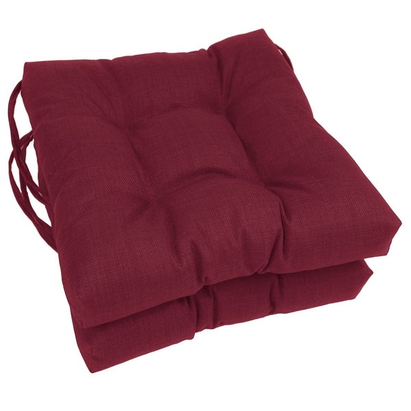 16-inch Square Indoor/Outdoor Chair Cushions (Set of 2) - 16 x 16