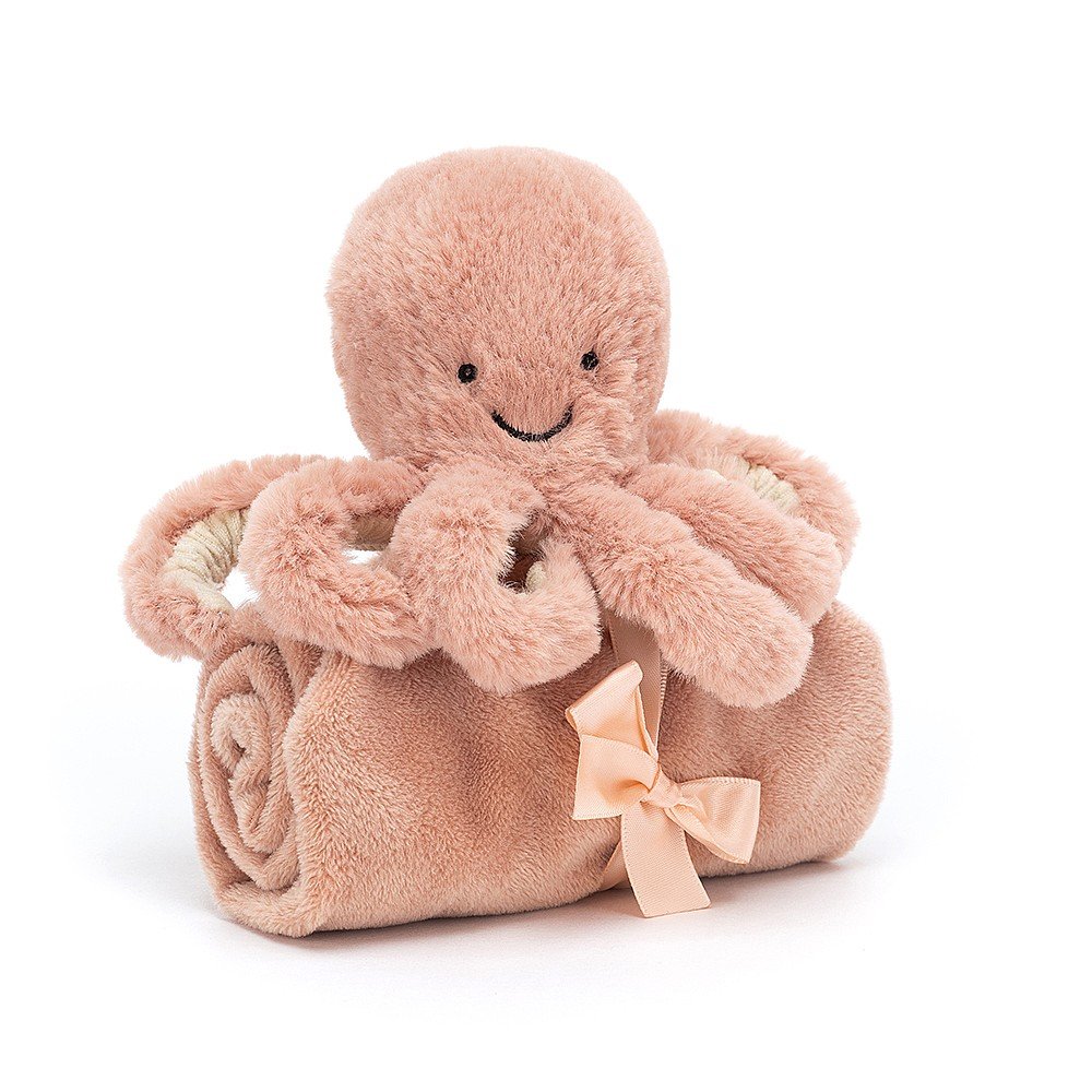 Odell Octopus Soother by Jellycat