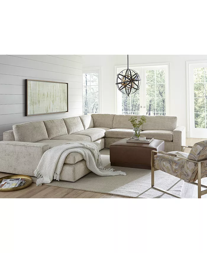 Furniture CLOSEOUT! Danyella 2-Pc. Fabric Sofa