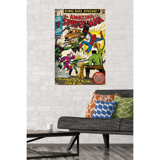 Trends International Marvel Comics Spider man Amazing Spider man 6 Unframed Wall Poster Prints