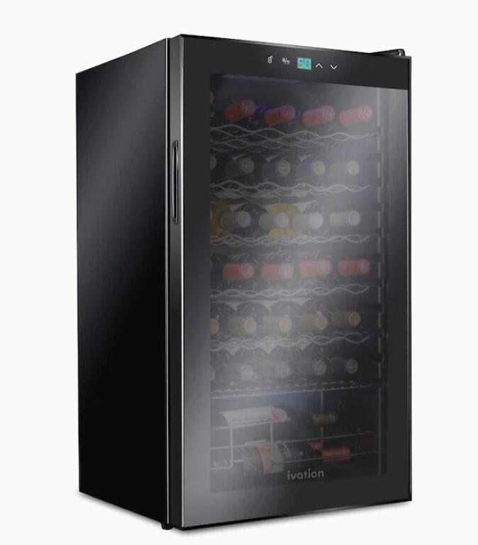 Ivation IVFWCC341B 19 Inch Black Wine Cooler