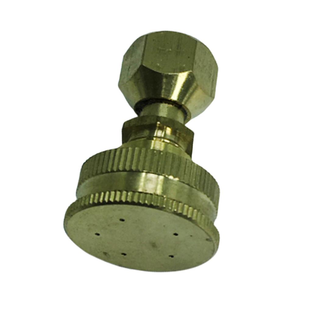 Mist Nozzle Adjustable Hole Thread Garden Sprinkler G1 / 4 