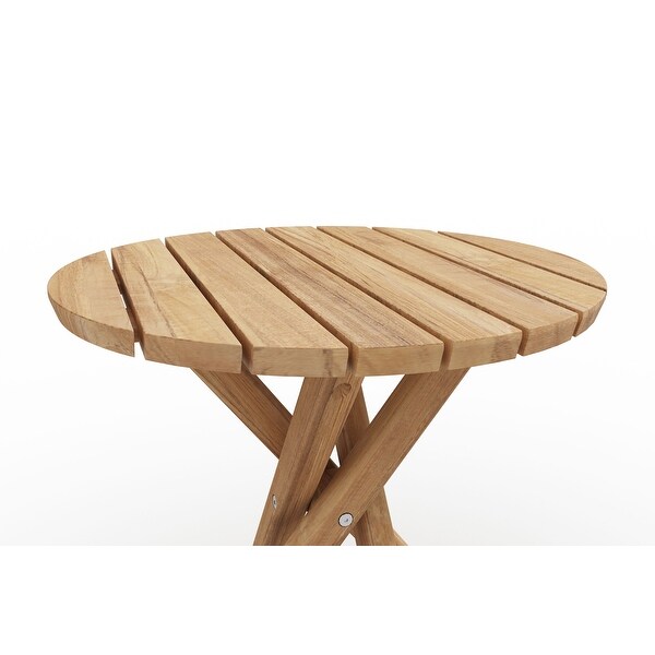 Fleur Teak Outdoor Side Table