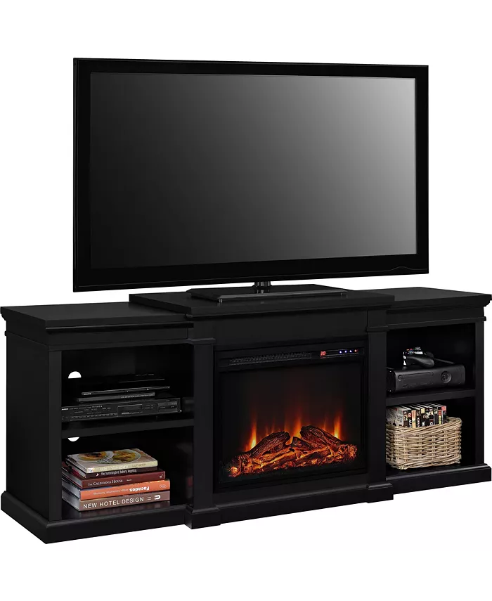 Ameriwood Home Manchester Electric Fireplace TV Stand For TVs Up To 70