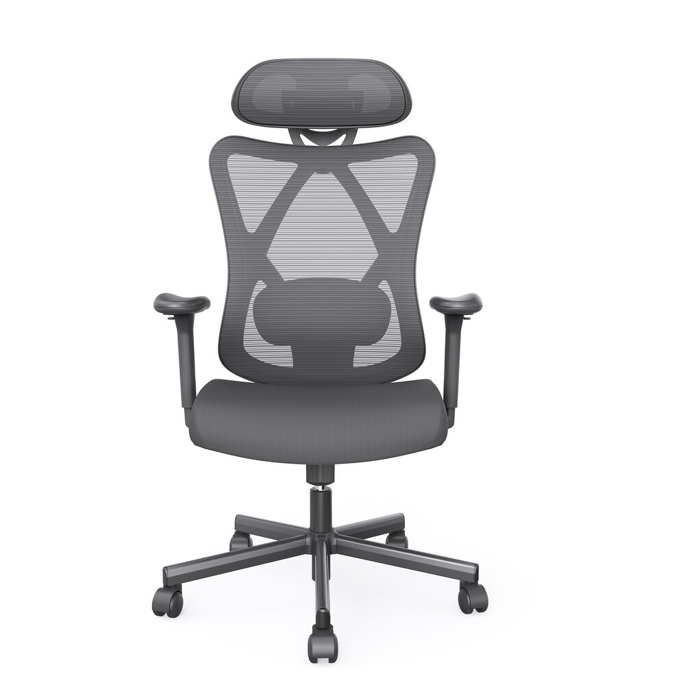 Mcintosh Contemporary Ergonomic Height Adjustable Desk Chair by Furniture of America