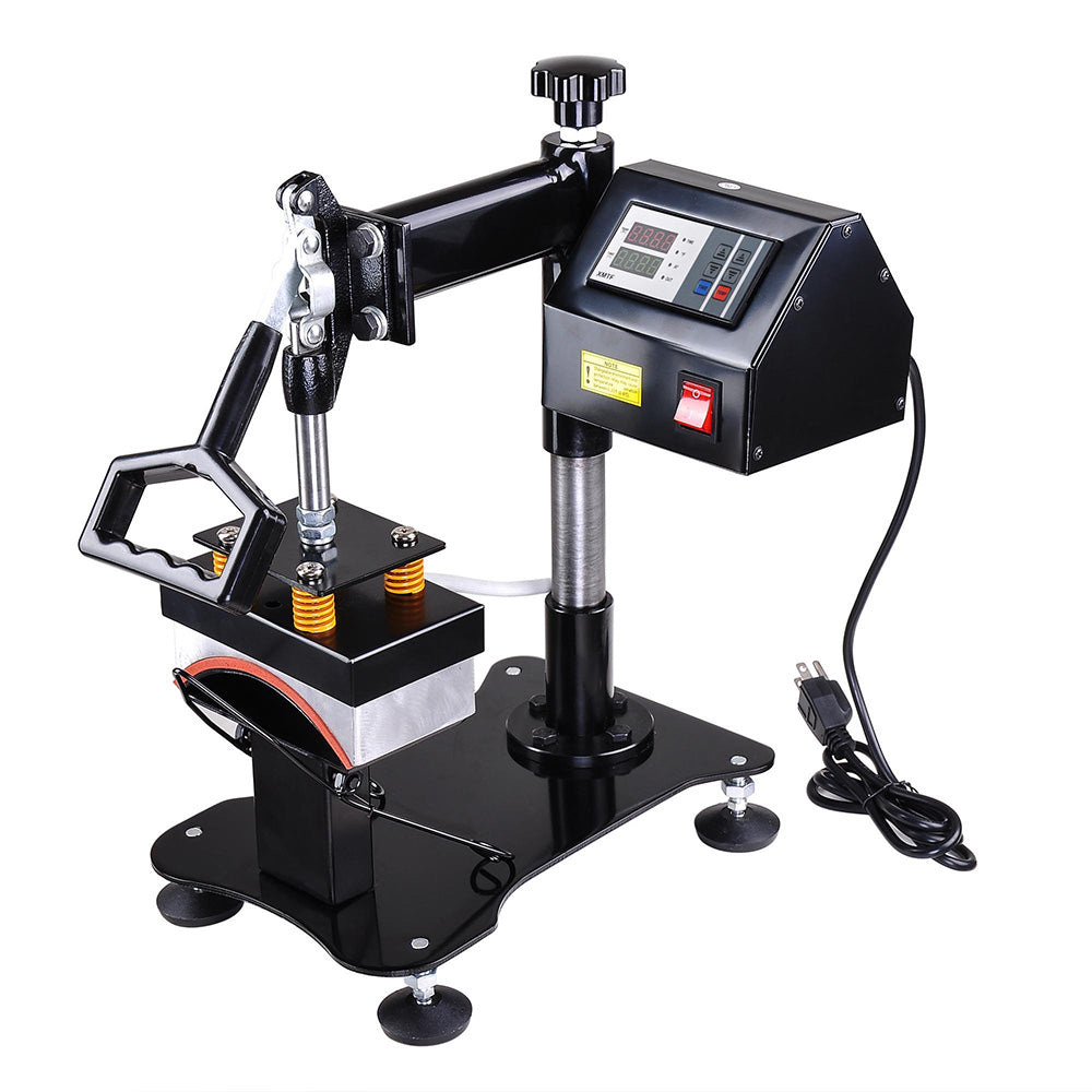 Yescom Hat Cap Heat Press Sublimation Transfer Machine Black