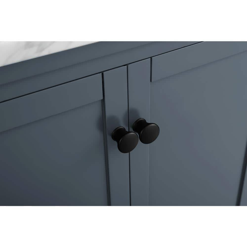 Home Decorators Collection Merryfield 30 in W x 2112 in D Bathroom Vanity Cabinet Only in Dark BlueGray