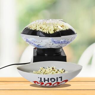 Coors Light Coors Light Hot Air Popcorn Maker Air-Popper with Football Serving Bowl Butter MelterMeasuring Cup CLFPM-1