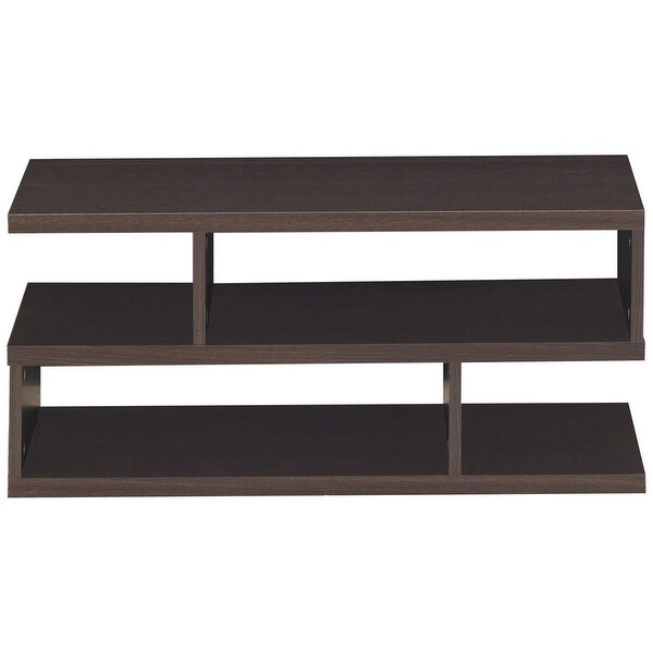 3-tier Rectangular Modern Console Table Coffee Table - 31.5