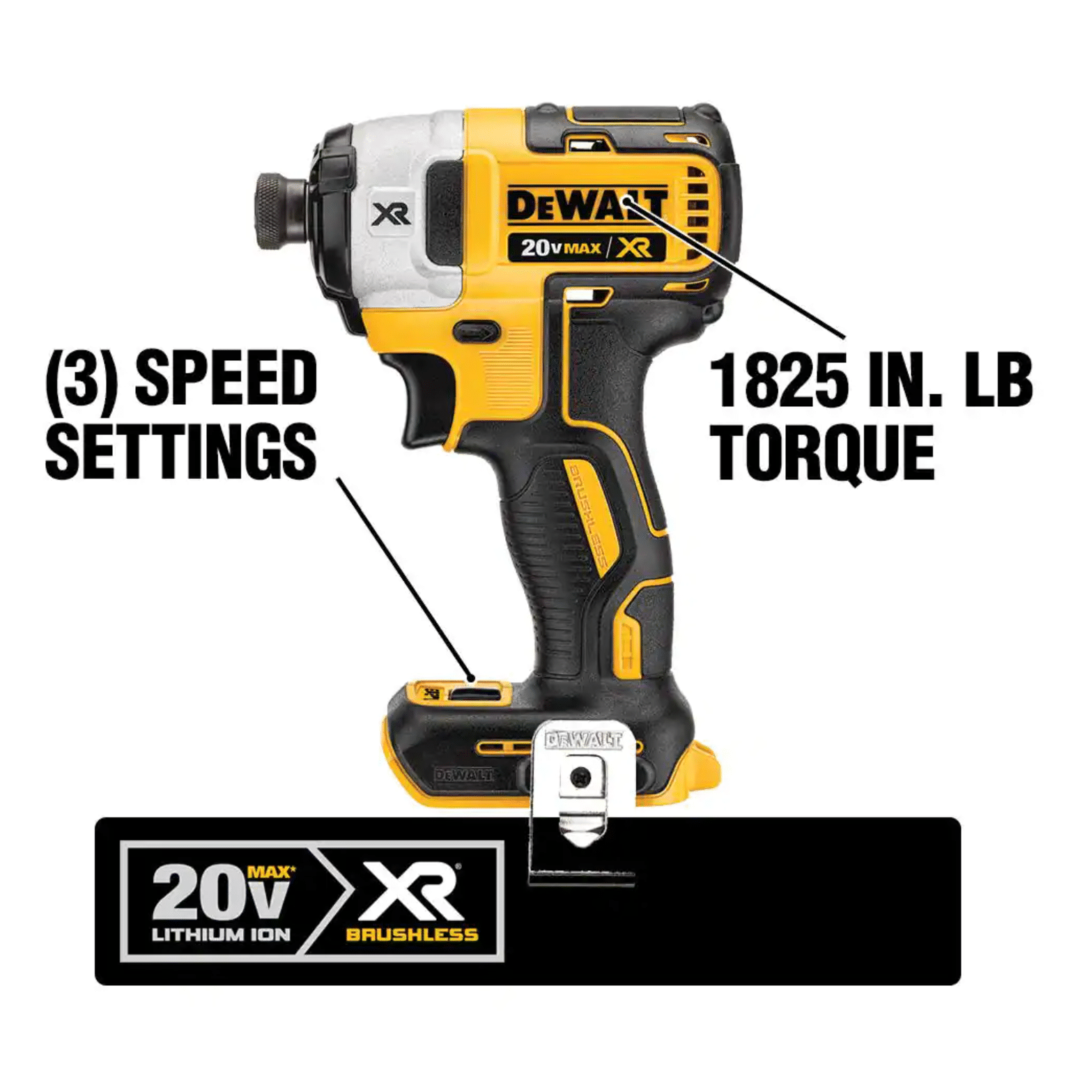 Dewalt 20V Max XR Cordless Impact Driver/Rotary Hammer Combo Kit (2-Tool)， (2) 20-Volt 5.0Ah Batteries and Charger