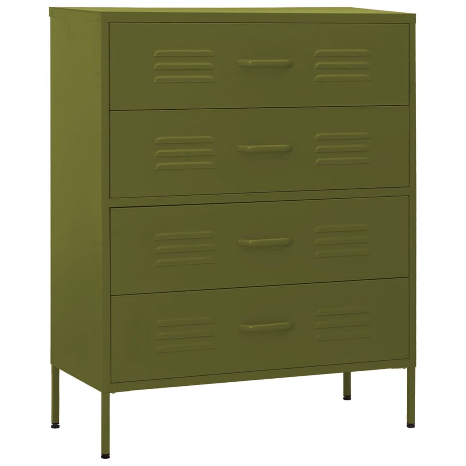 Festnight Chest of Drawers Olive Green 31.5