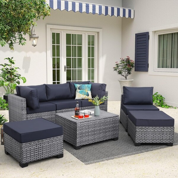 Outdoor PE Wicker Coffee Table